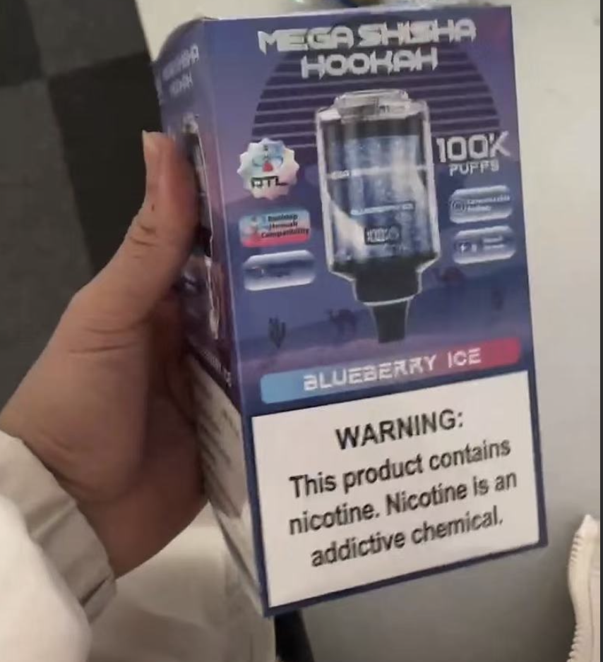JNR Mega Shisha Hookah 100K Puffs Disposable Vape photo review