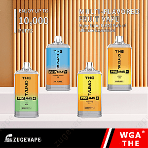 WGA THE Crystal Pro Max Extra 10000 puffar
