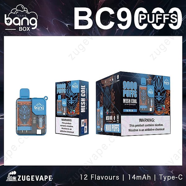 Bang Box 9000 Puffs Disponibel Vape