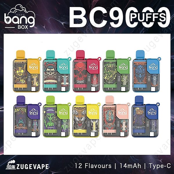 Bang Box 9000 Puffs Disponibel Vape