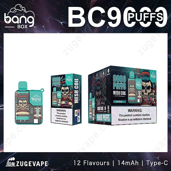 Bang Box 9000 Puffs Disponibel Vape