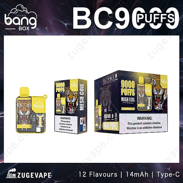 Bang Box 9000 Puffs Disponibel Vape
