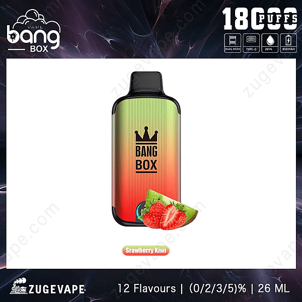 Bang 18000 Puffs Fraise-Kiwi