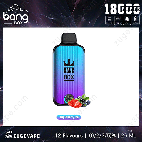 Bang 18000 Puffs Triple-Berry-Ice