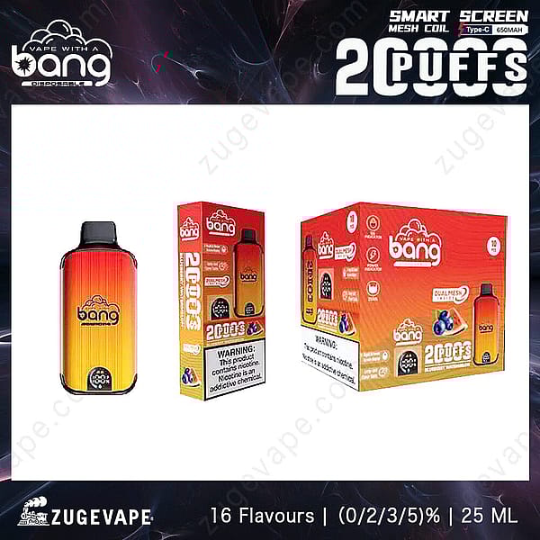 Bang 20000 Puffs Bluebcrry-Watermelon