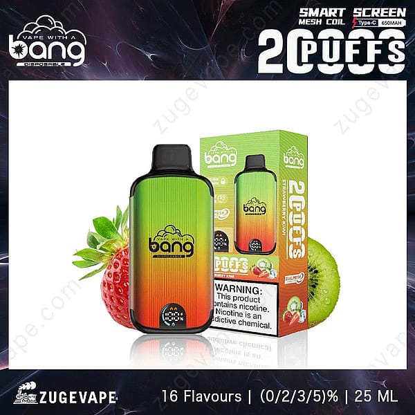 Bang 20000 Puffs Strawberry-Kiwi