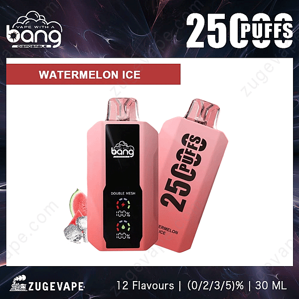 Bang 25000 Bignè Anguria-Ghiaccio