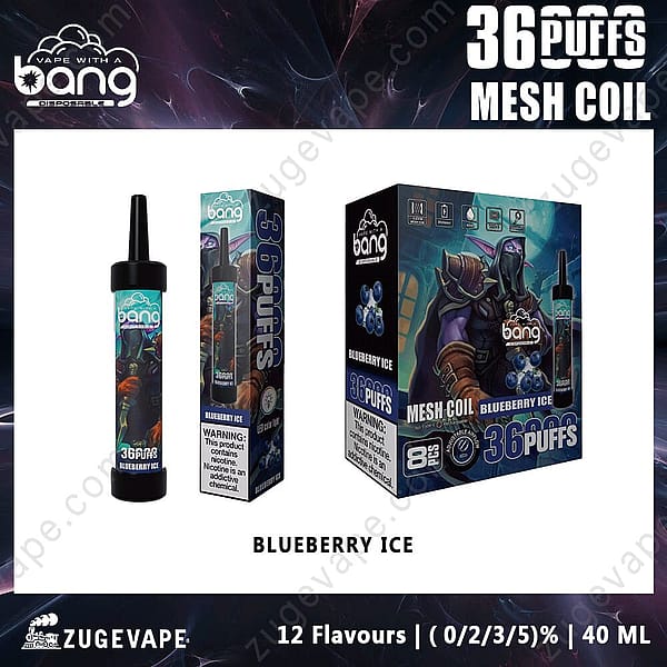 Bang 36000 Bignè Gelato Al Mirtillo