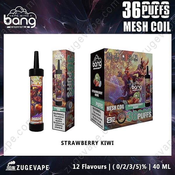Bang 36000 Bignè Fragola Kiwi