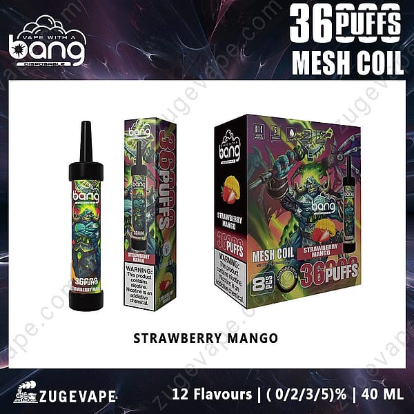 Bang 36000 Bignè Fragola Mango