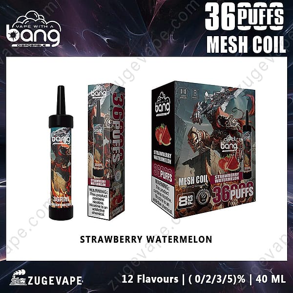 Bang 36000 Bignè Fragola Anguria