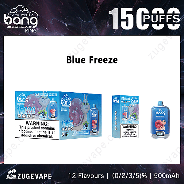 Bang Digital Box 15000 Züge Blue-Freeze