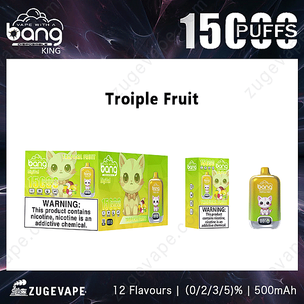 Bang Digital Box 15000 Züge Troiple-Fruit