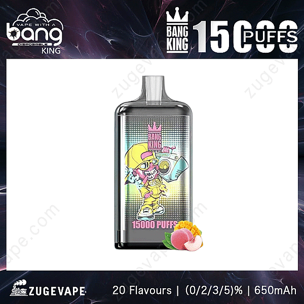 Bang King 15000 Puffs Peach-Mango