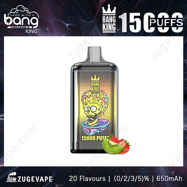 Bang King 15000 Puffs Strawberry-Kiwi