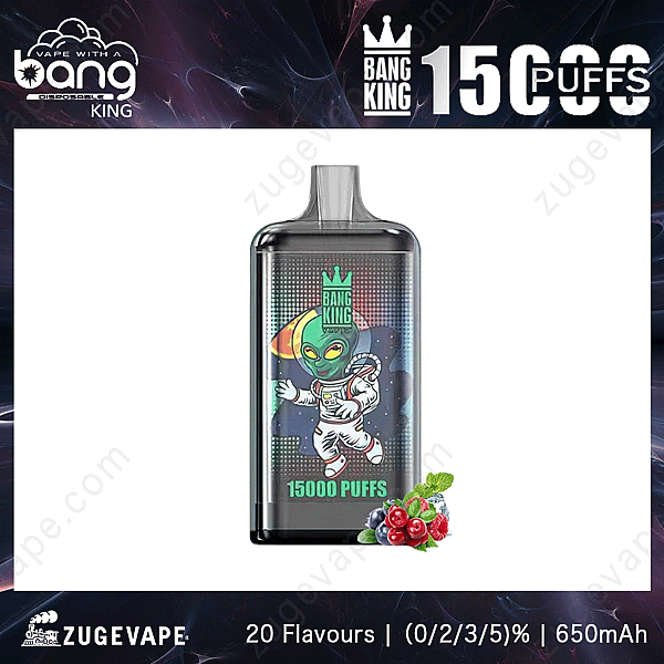 Bang King 15000 Puffs Triple-Berry-Ice