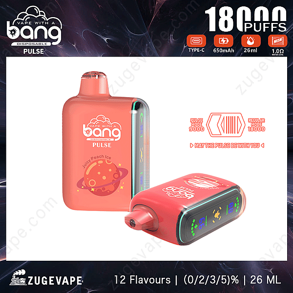 Bang Pulse 18 000 bouffées