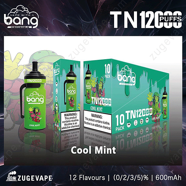Bang Tn 12000 Puffs Menta Fresca