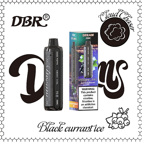 Barra de chocolate Dbr Dream Bar de 20000 bocanadas con grosella negra y hielo
