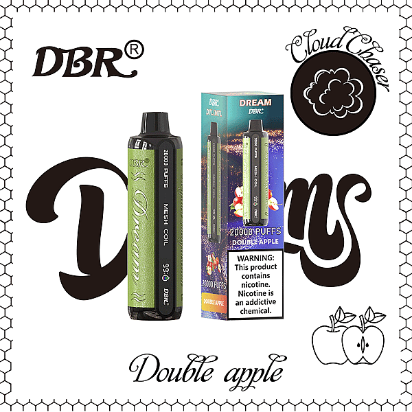 Barra de chocolate Dbr Dream Bar 20000Puffs Doble Manzana