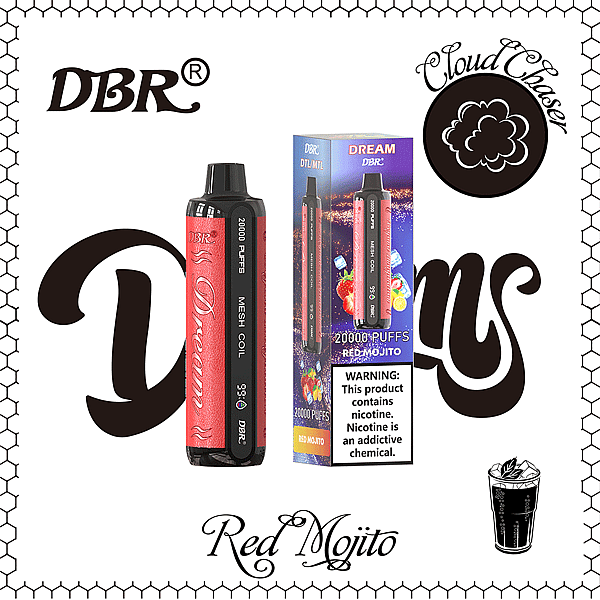 Dbr Dream Bar 20000 bocanadas rojo-mojito