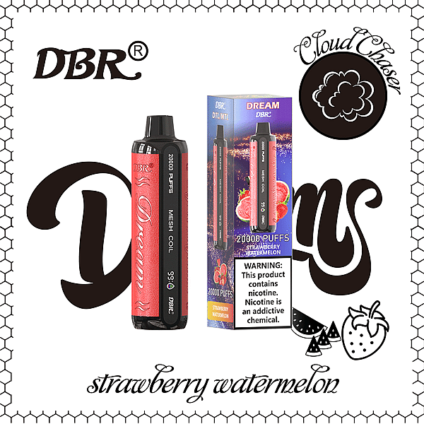 Barra de chocolate Dbr Dream Bar 20000Puffs fresa-sandía