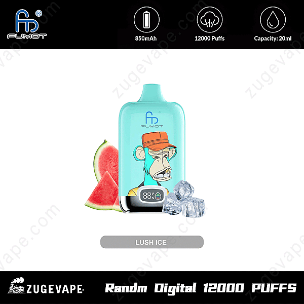 Randm Digital Box 12000 Puffs Lush-Ice