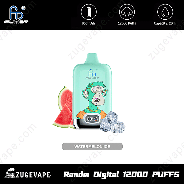 Randm Digital Box 12000 Puffs Watermelon-Ice