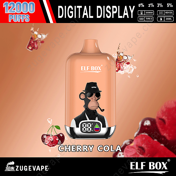 Elf Box Digital 12000 Züge Kirsch-Cola
