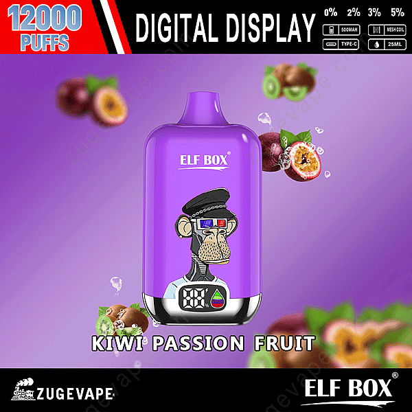 Elf Box Digital 12000 Puffs Kiwi-Passionsfrucht