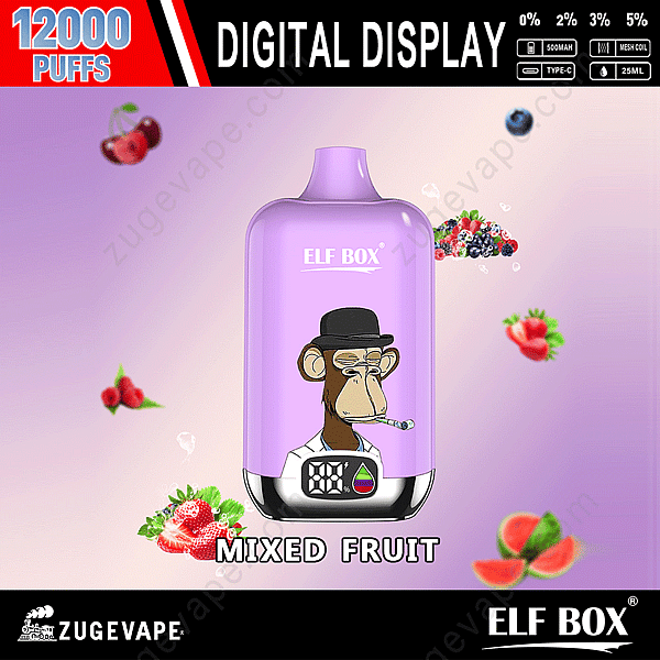 Elf Box Digital 12000 Puffs Gemischte Früchte