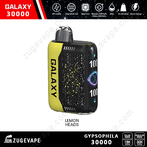 Galaxy 30000 Gypsophila 30000 Puffs Têtes de Citron
