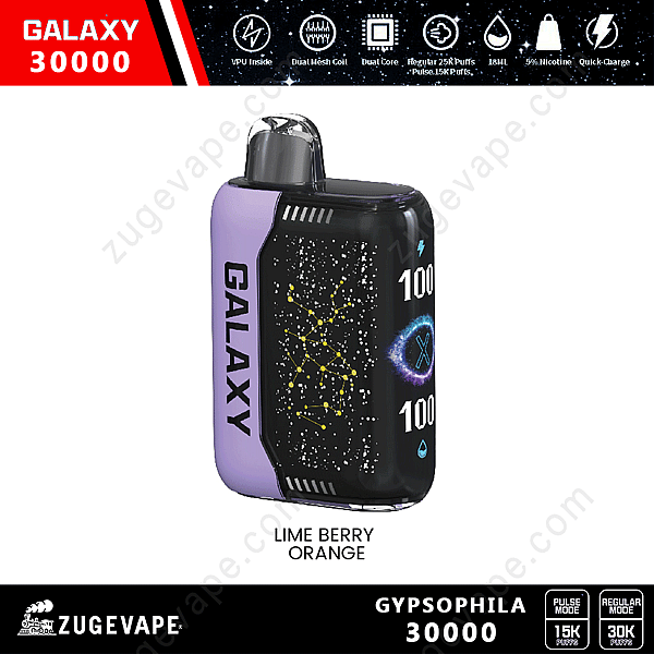Galaxy 30000 Gypsophila 30000 Puffs Citron-Baie-Orange