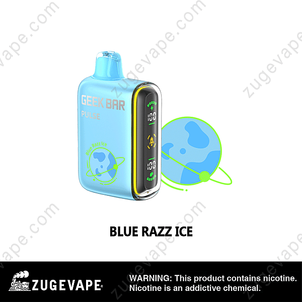 Geek Bar 15000 Puffs Blue-Razz-Ice