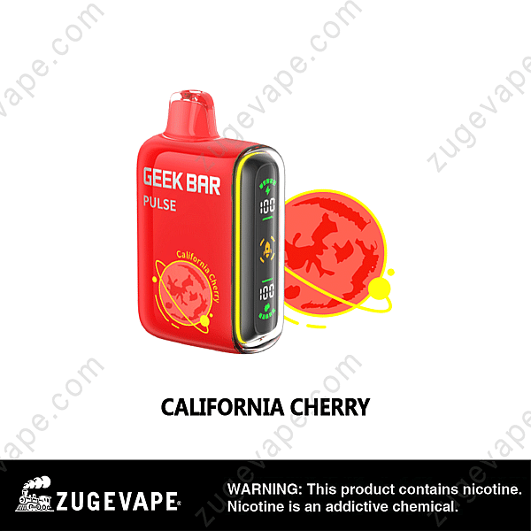 Geek Bar 15000 Puffs California-Cherry