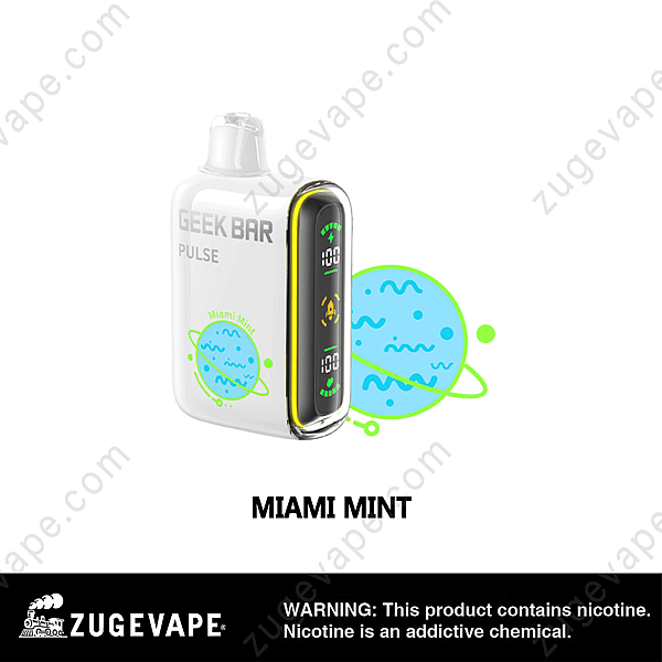 Geek Bar 15000 Puffs Miami-Mint