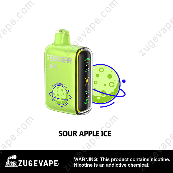 Geek Bar 15000 Puffar Sour-Apple-Ice