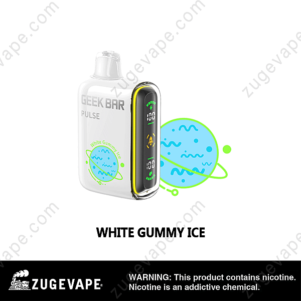 Geek Bar 15000 Puffs White-Gummy-Ice