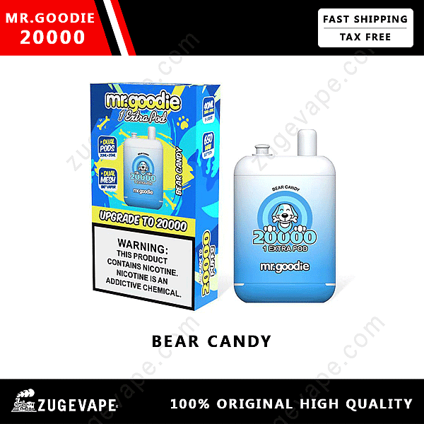 Mrgoodie 20000 Puffs Bear-Candy