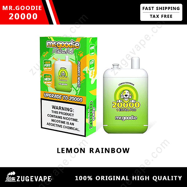 Mrgoodie 20000 Puffs Lemon-Rainbow