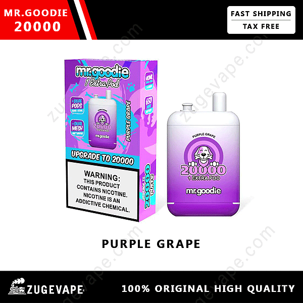 Mrgoodie 20000 Puffs Lila-Druva