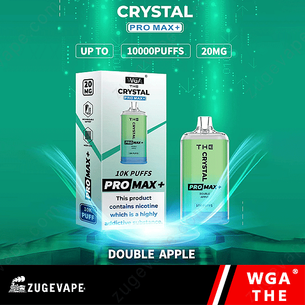 Wga The Crystal Pro Max Extra 10000 Puffs Doppia Mela