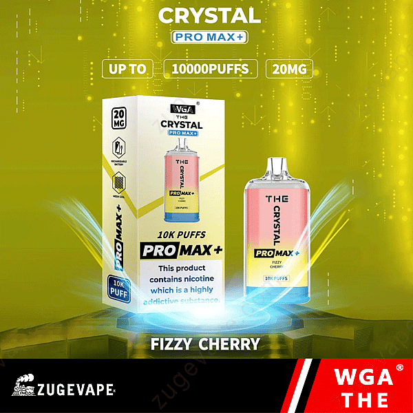 Wga The Crystal Pro Max Extra 10000 boccate Fizzy-Cherry