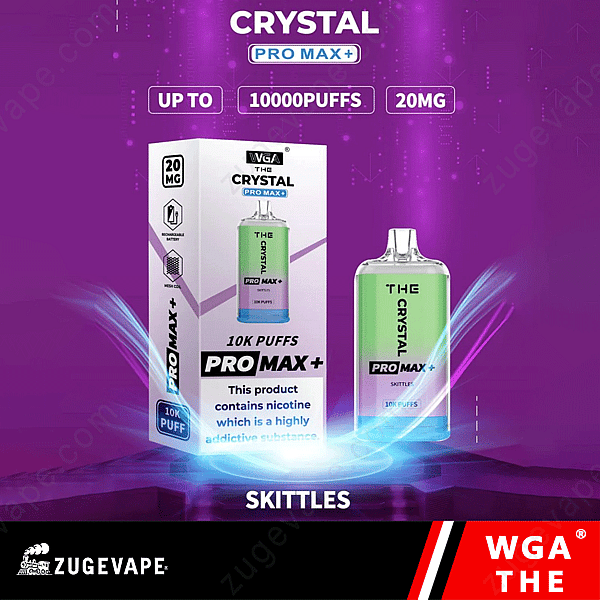 Wga The Crystal Pro Max Extra 10000 Sbuffi Skittles