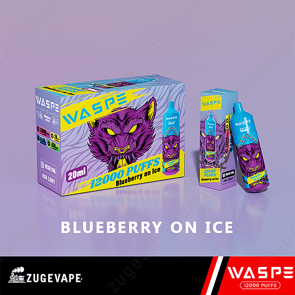 Waspe 12000 Züge Blaubeere-Auf-Eis