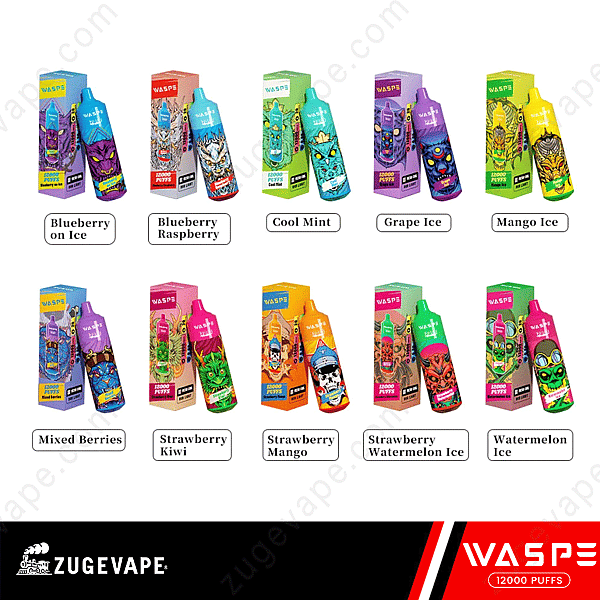 Waspe 12000 Puffs Aromen
