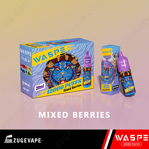 Waspe 12000 Puffs Mixed-Berries