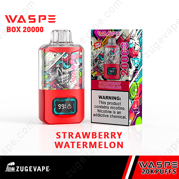 Waspe 20000 Puffs Dual Mesh Strawberry-Watermelon