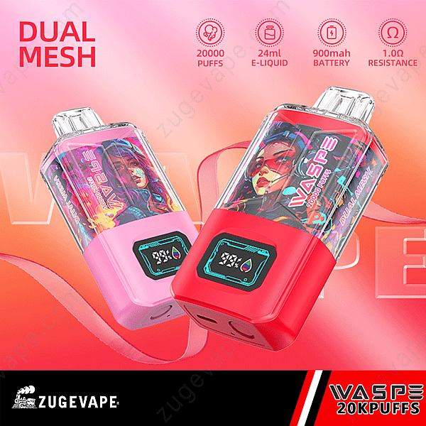 Waspe 20000 Puffs Dual Mesh