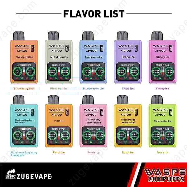Waspe 25000 Puffs Flavor